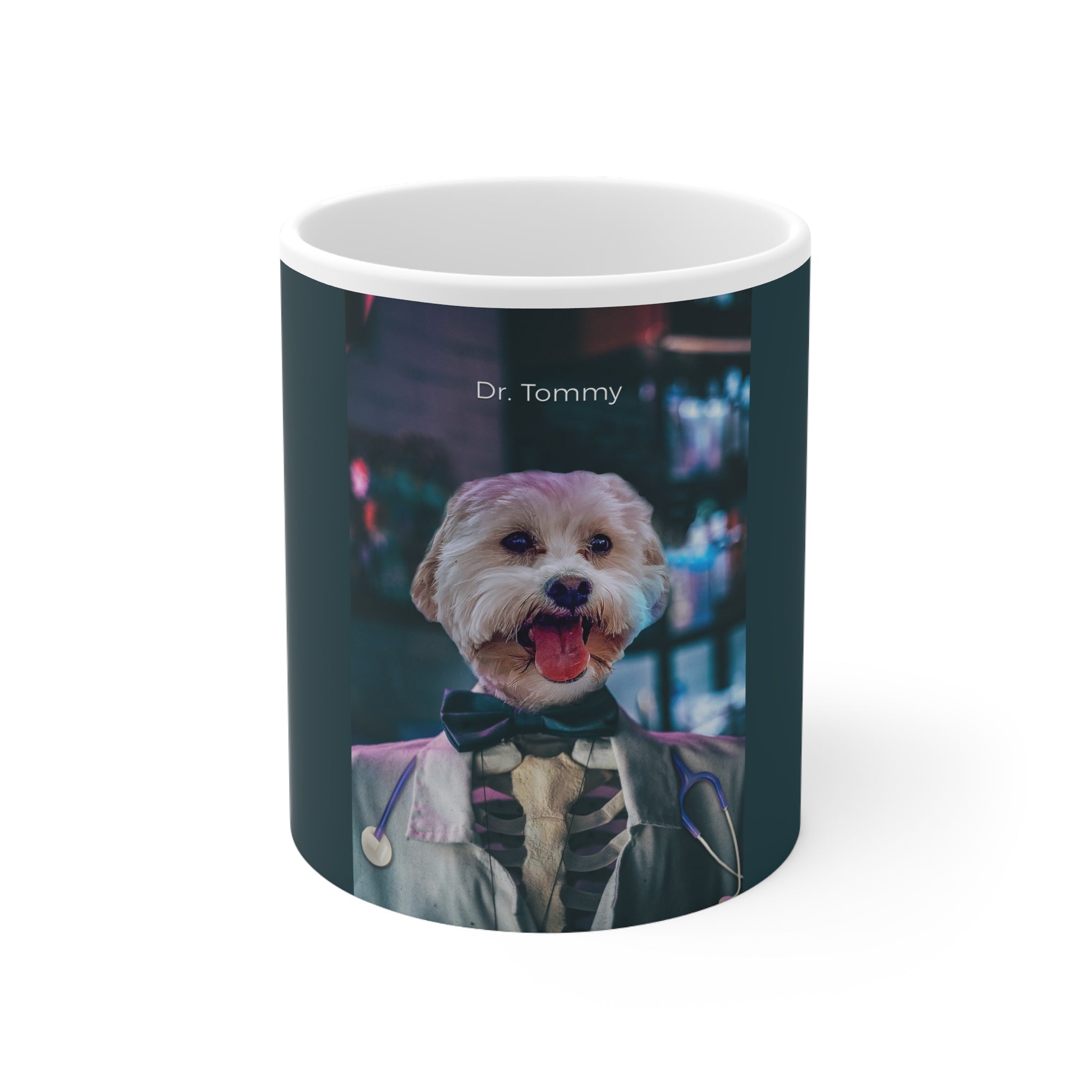 Funny doctor dog design on MUG