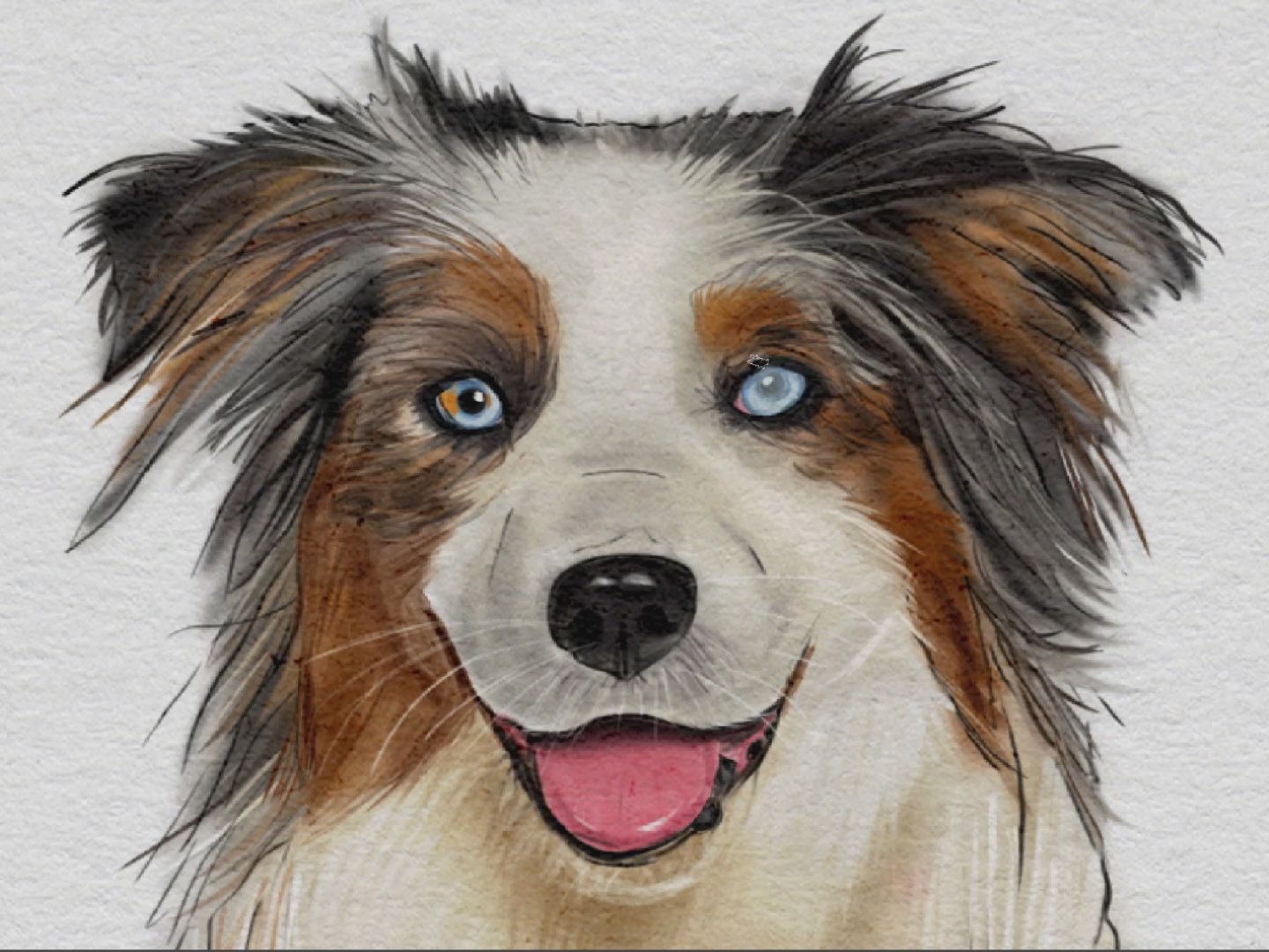 Watercolor Pet Portrait